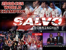 Screengrab of CGS website, Championship Gaming Series